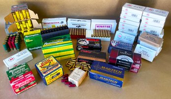 Large Lot Of Ammo Including 5.56-223-.45 Auto-380-20 Gauge