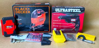 Tools Including New Black And Decker Jig-saw