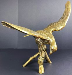 Large Majestic Brass Eagle