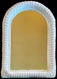 Pier 1 Imports Arched Wicker Wall Mirror