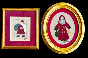Christmas Themed Cross Stitch Art Pieces By Ann Modahl