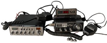 2 Vintage CB Radios & 1 RoadPatrol XK