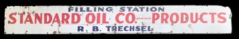 Vintage Standard Oil Co. Filling Station Sign