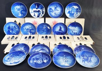 30 Vintage B&G Copenhagen Porcelain Christmas Plates