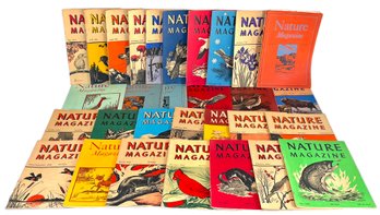 31 Vintage Mid-century Nature Magazines 1936-1953