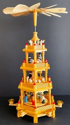 Christmas Expressions 24' 4 Tier Wood Pyramid