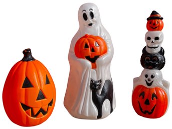 3 Large Spooky Halloween Blow Molds