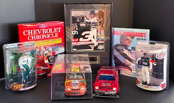 Signed Dale Earnhardt Photo, 2 Action Figures, Collectible Maserati & More!