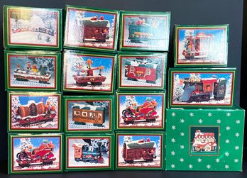 Vintage World Bazaar North Pole Express Christmas Train Set