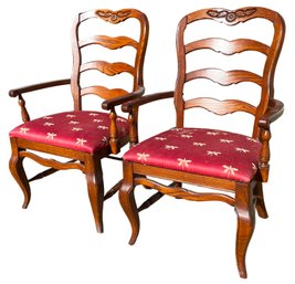 Pair Of Dragonfly Arm Chairs