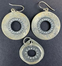 Beautiful Indian Earrings And Pendants Marked 925