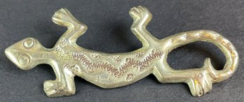 Sterling Southwestern Salamander Pin