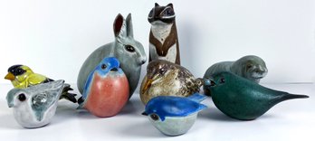Great Collection Of Andersen Design Studio Ceramic Animals.