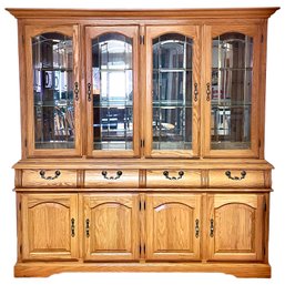 Pacific Frames Lighted China Cabinet