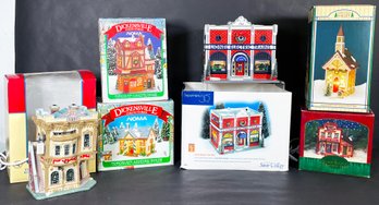 Dept 56 Lionel Electric Trains Shop And Other Christmas Village Pieces