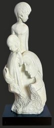 Vintage 1988 Sculpture ' A Mother's Love' By David Fisher For Austin Sculpture Collection