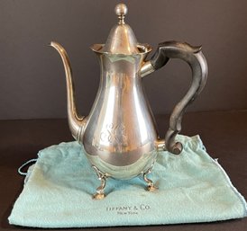 Tiffany & Co Sterling Tea Pot With Bag