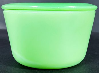 Vintage McKee Jadeite Lidded Canister/Jar