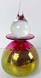 Vintage Hand Blown Hotglass Art Glass Perfume Bottle