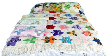 Cute Vintage Children's Bedding- Quilts, Pillows & More