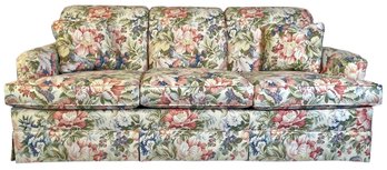 Vintage William Alan Floral Print Sofa