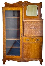 Gorgeous Antique Oak Secretary