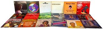 20 Vinyl Records Including Patsy Cline, Chubby Checker, Ray Charles, Wonderful Wanda & More!