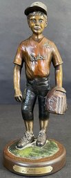 Vintage Cubs Baseball Bronze ' Joey'