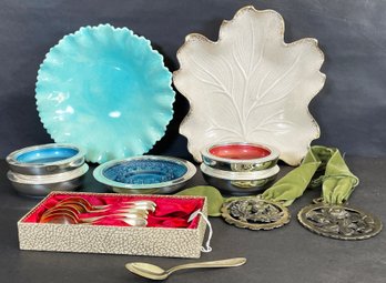 Pretty Home Decor- Trinket Dishes, Flower Frog, Candle Holders & More!