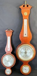 2 Vintage Airguide Thermometers