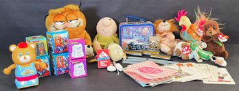 Vintage Toys Including Beanie Babies, Pokemon, Lionel Lunchbox & More!