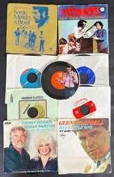 7' Vinyl Records - Dolly Parton, Monkees & More!