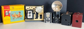 Vintage Kodak Camera Lot - Duaflex, Brownie Starflex & More!