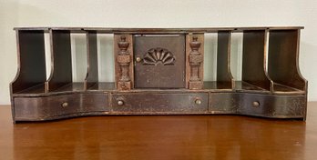 Antique Desk Organizer