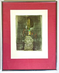 Vintage Johnny Fraedlander (1912-1992) Abstract Art Print