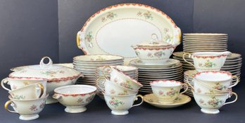 Lovely Vintage Meito China Made In Japan - 88 Pieces, Service For 12