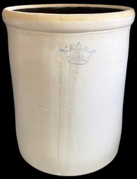 Vintage 15 Gal. Robinson Ransbottom Stoneware Crock