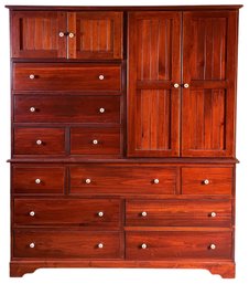 Mastercraft 2 Piece Dresser / Armoire