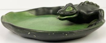 Art Nouveau Peter Ipsens Enke Danish Ceramic Salamander Dish