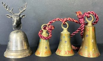 Christmas Themed Vintage Bells