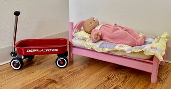 Bitty Baby, Doll Bed, & Doll Wagon