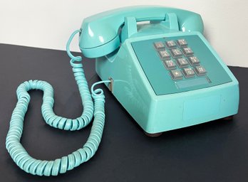 Vintage Aqua Western Electric Telephone
