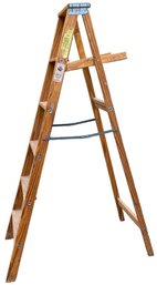Wooden Oakes 5ft. Step Ladder