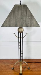 Rare Vintage Leeazanne Postmodern Table Lamp