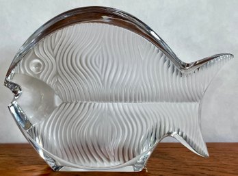 Baccarat Crystal Fish