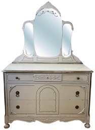 Vintage French Provincial Vanity Dresser