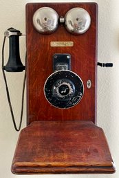 Rare Vintage Northern Electric Co. Wall Telephone
