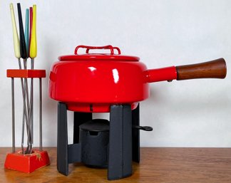 Vintage Dansk Kobenstyle Fondue Set