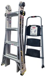 Gorilla Ladder MPX 17 & 3 Step Stool