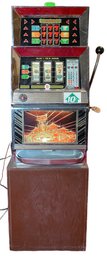 Authentic Vintage Slot Machine, Read Description